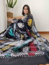VK 4023 Original Linen Printed Daily Wear Sarees Wholesale Market In Surat
